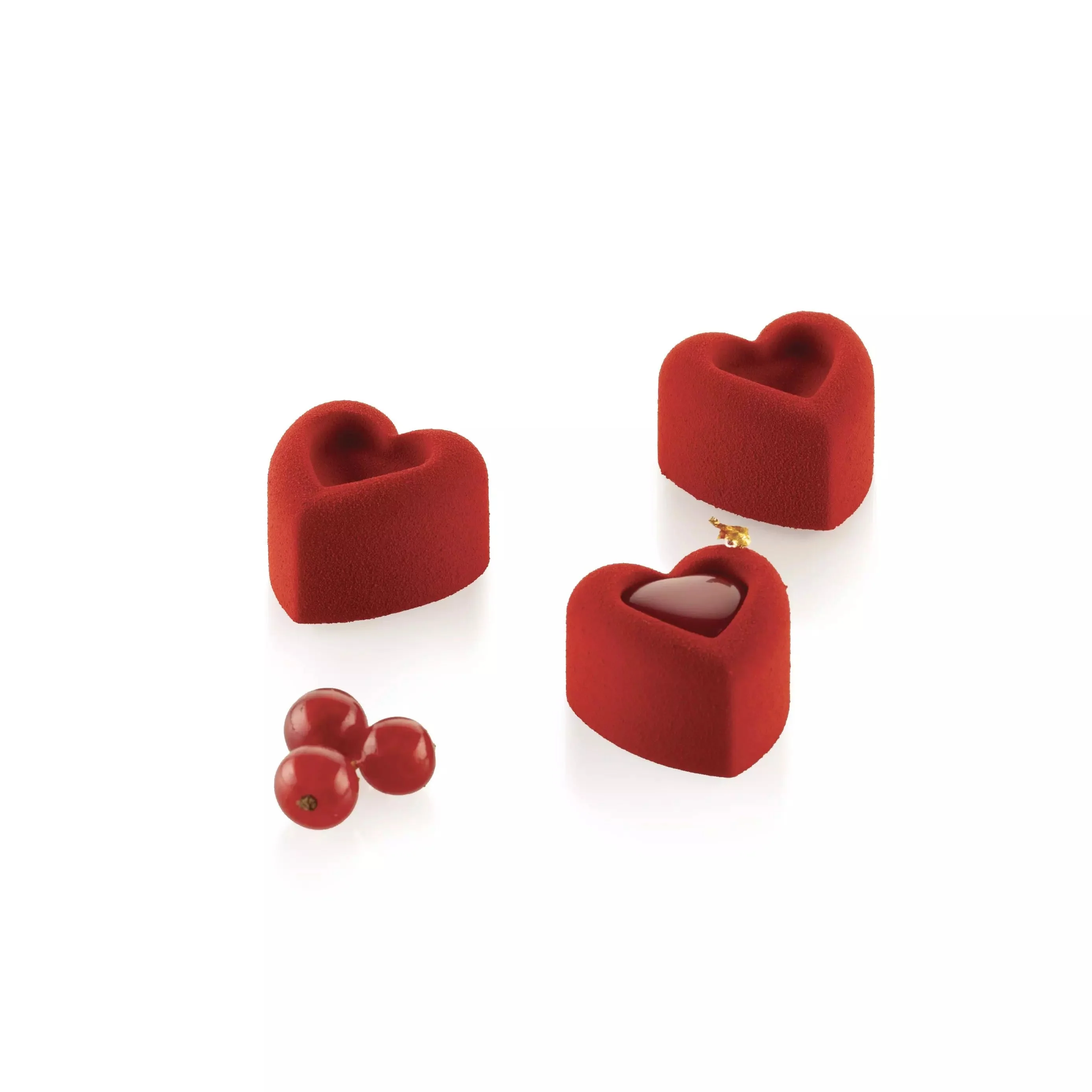 SILIKOMART SF089 Small Passion Silicone Mould 33 x 35 mm - Canadian Distribution - Ships Free Within Canada on Orders Above CAD $199 - Image 2