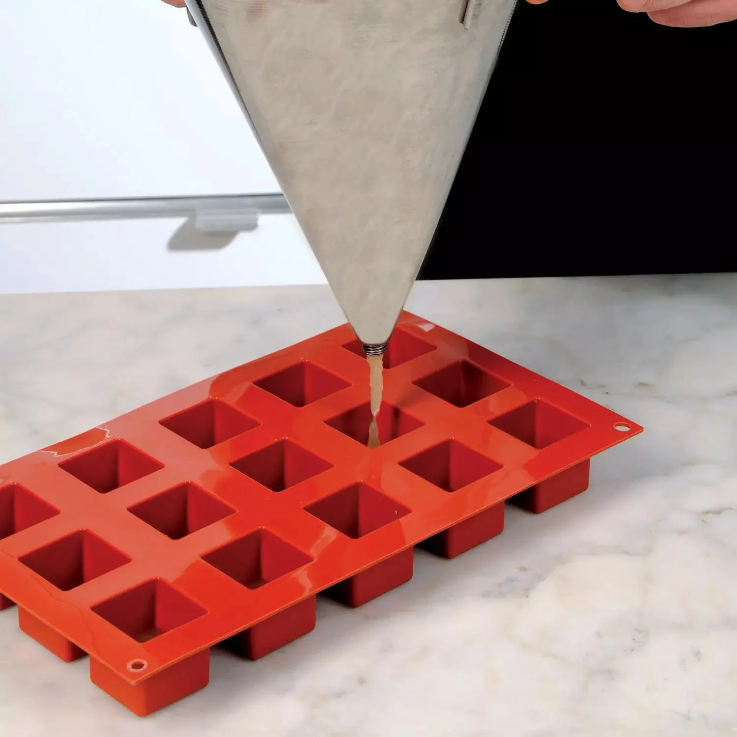 SILIKOMART SF105 Cube Silicone Mould 35 x 35 mm - Canadian Distribution - Ships Free Within Canada on Orders Above CAD $199 - Image 5