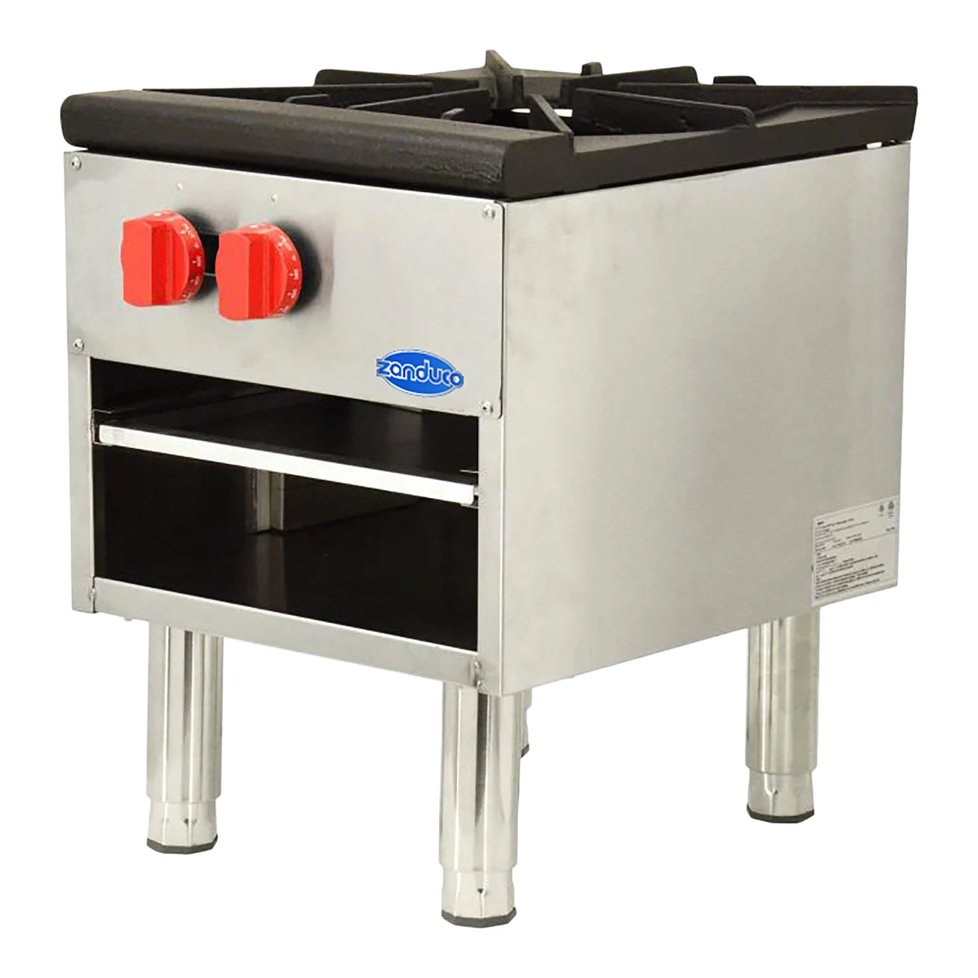 Single Burner Stock Pot Range - Zanduco - Restaurant Equipment and Smallwares - Canadian Distribution