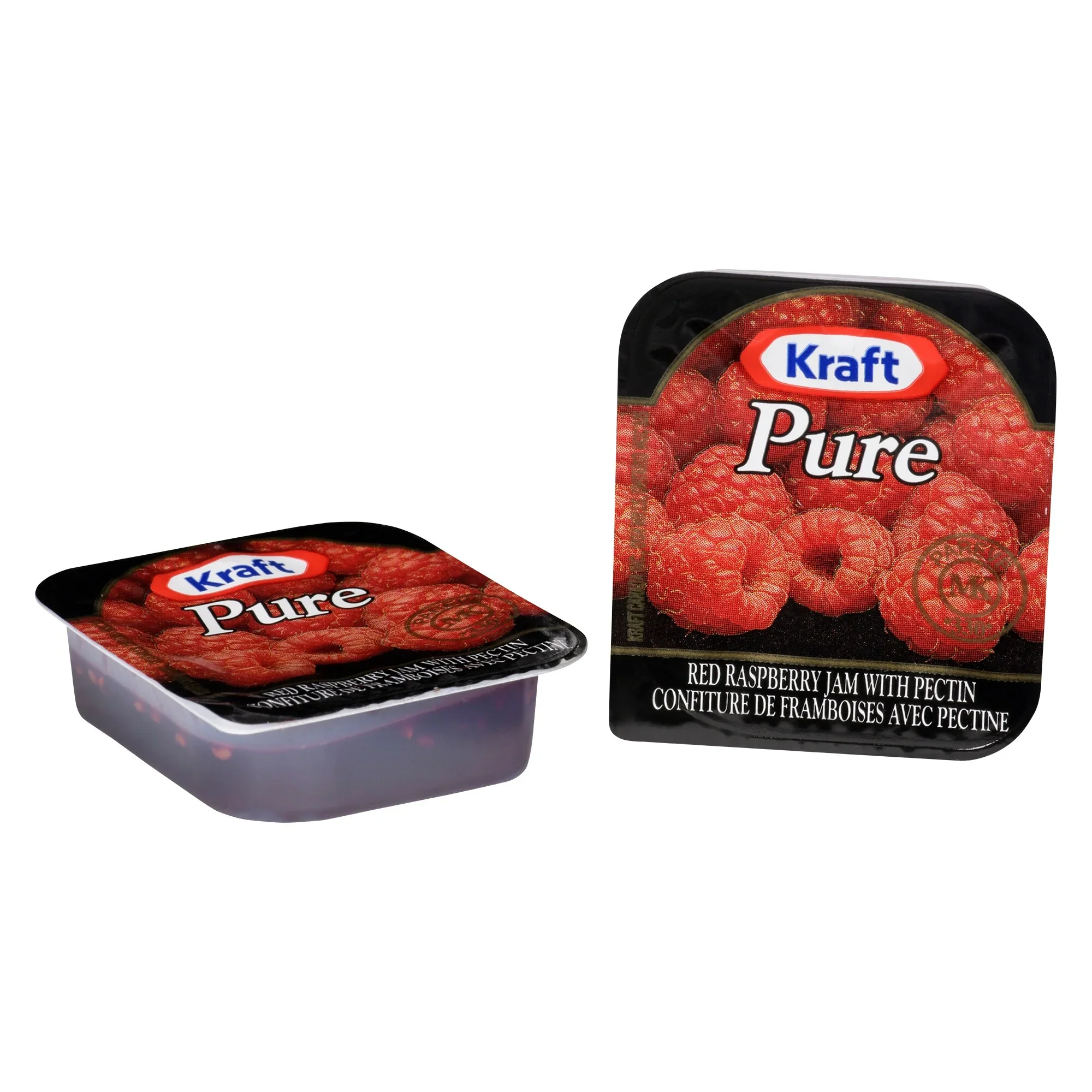 Single-serve Raspberry Jam - 2 Cases x 200 Packets - Kraft - Canadian Distribution - Ships Free Within Canada on Orders Above CAD $199