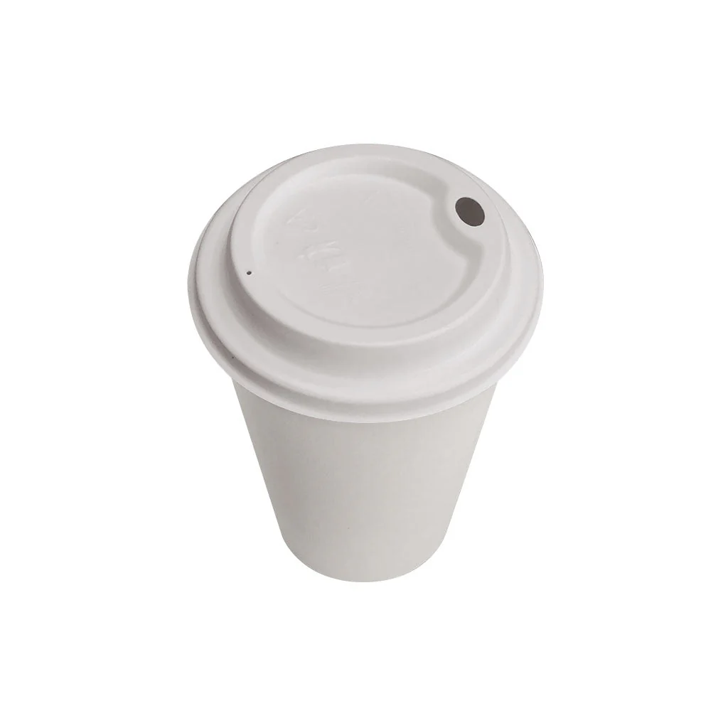 Single Wall Hot/Cold Compostable Plain White Cups - 1000 cups per case - Sold By The Case - Image 2