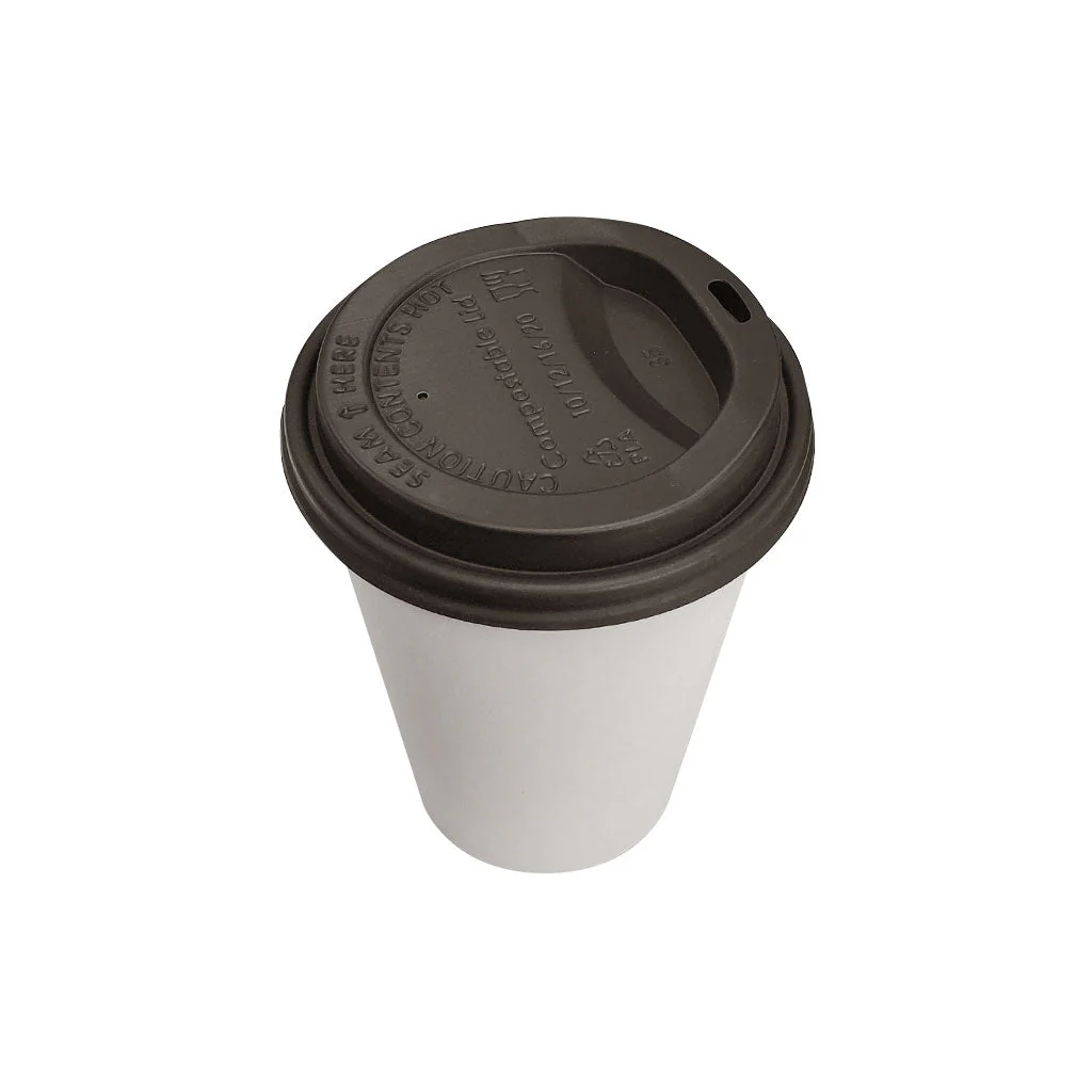 Single Wall Hot/Cold Compostable Plain White Cups - 1000 cups per case - Sold By The Case - Image 3