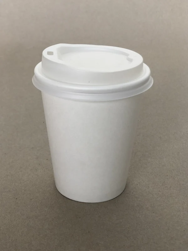 Sip White PLA Compostable Hot Cup Lid - 4/6/8/10-20 oz - 1000cs BPI - Disposable Take Away Food Packaging - Canadian Distribution - Image 2