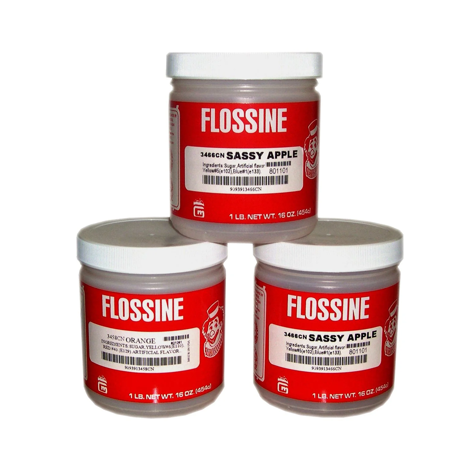 Lemon Flossine® | COTTON CANDY SUPPLIES CANADA | 12 X 1 LBS PER CASE | Ships Free Within Canada on Orders Above CAD $199