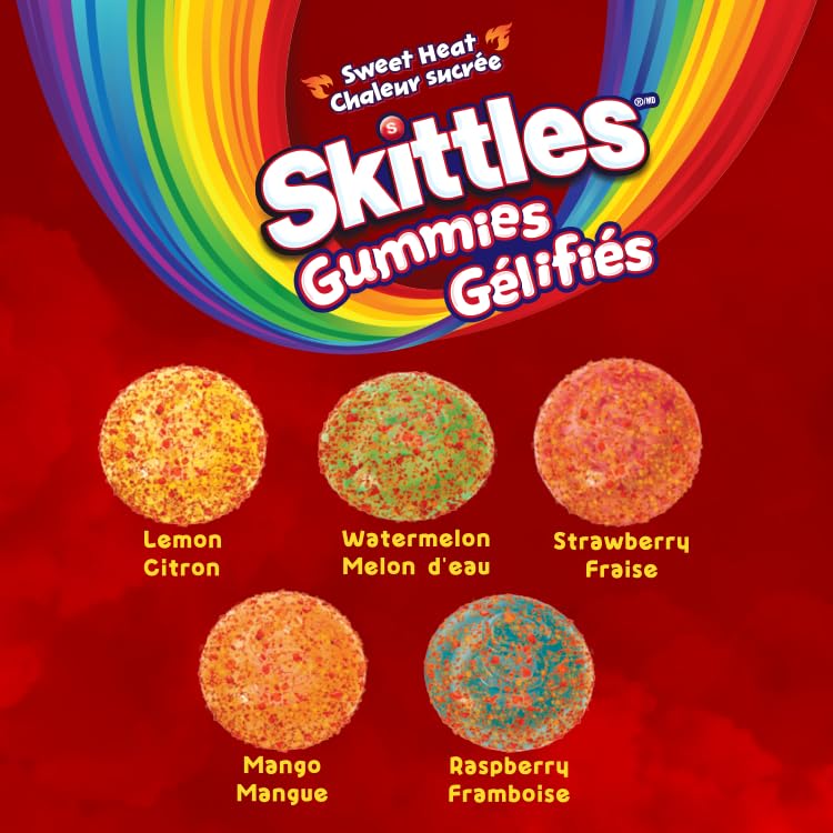 Skittles Sweet Heat Gummy Candy - 18 Pack Bundle (57g Each) - Canadian Distribution - Ships Free Within Canada on Orders Above CAD $199 - Image 8