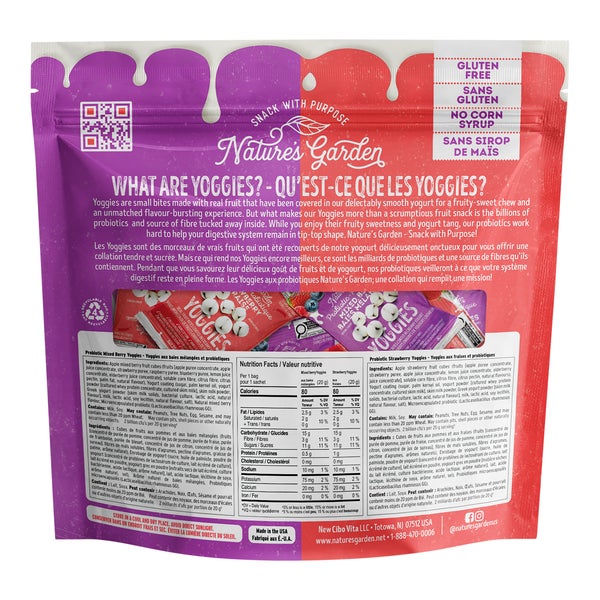 Snack Packs - 4 Cases x 30 Packs x 20 g - Yoggies - Canadian Distribution - Ships Free Within Canada on Orders Above CAD $199 - Image 2