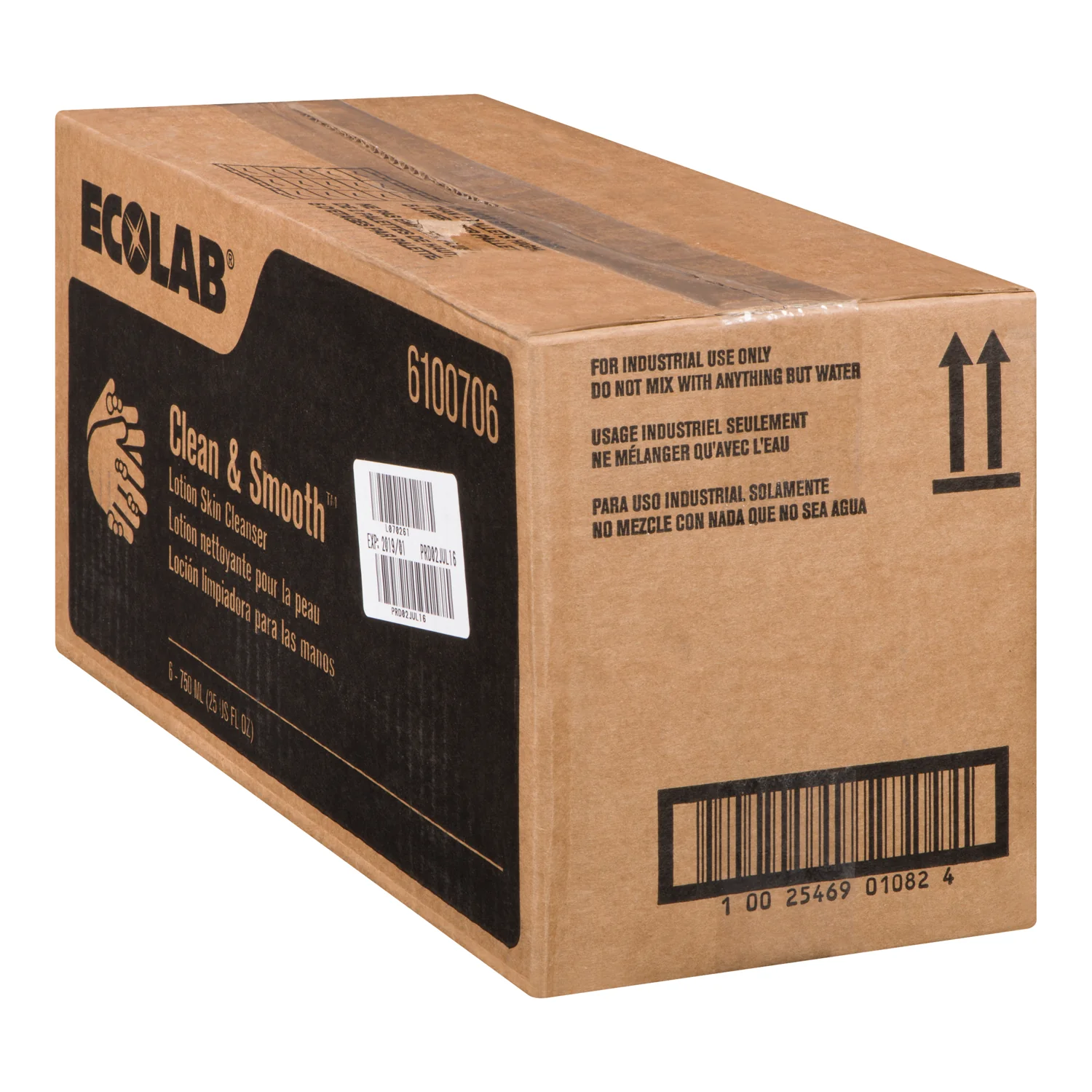 Soap Hand Clean & Smooth Liquid - 6 x 750 mL - Ecolab - Packaging and Accessories - Restaurant Supplies and Equipment - Canadian Distribution - Image 2