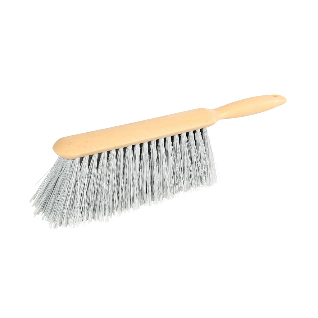 Soft Poly Fiber Bannister Brush With 14 Inch Plastic Block - Sold By The Case