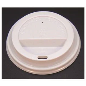 SOMI CUPLHD10/24W-PR, Lid Cup Dome, 90mm, White Fits 8sq. 10-24oz Cup 50x20,   7.71 LBS, PACK SIZE 1000