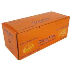 SOMI FILM1125MT, Film 11inch x 2500ft, Cutter box, PVC (K), 8.4LBS, CLEAR, 1 PER PACK