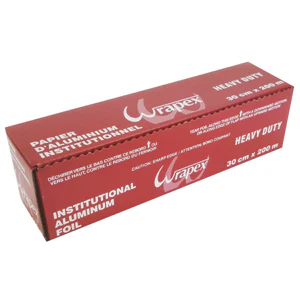 SOMI FOIL12MT, Foil Roll 12" x 200m, 5LBS, SIVER, 1 PER PACK