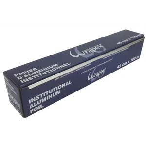 SOMI FOIL18MT, Foil Roll 18" x 100m, 4.6LBS, SILVER, 1 PER PACK