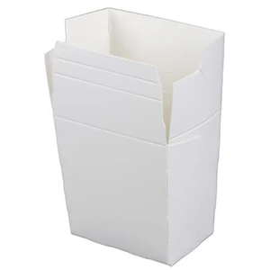 SOMI FPD10 Cont. Food Pail 10 oz Paper White, 10x50 , 15LBS, WHITE 500 PER PACK