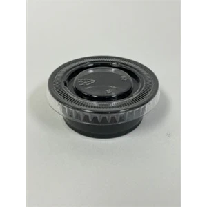 SOMI PC150GXBK, Cup Plastic Portion 1 1/2 oz PP 25x100 BLACK, 10.50 LBS, PACK SIZE 2500