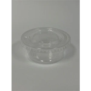 SOMI PC325GX, Cup Plastic Portion Clear 3 1/4 oz PP 25x100M, 17.10 LBS, PACK SIZE 2500