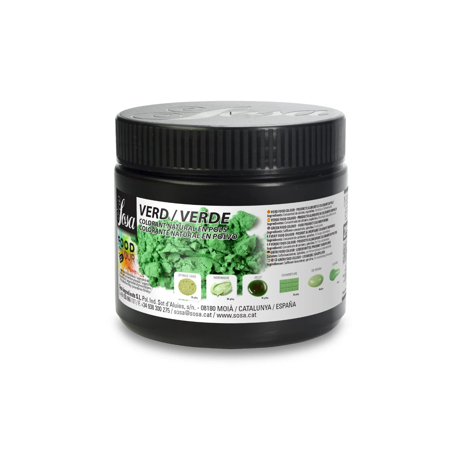 SOSA Natural Green Food Colouring Powder - 200g - Canadian Distribution - Ships Free Within Canada on Orders Above CAD $199 - Image 13