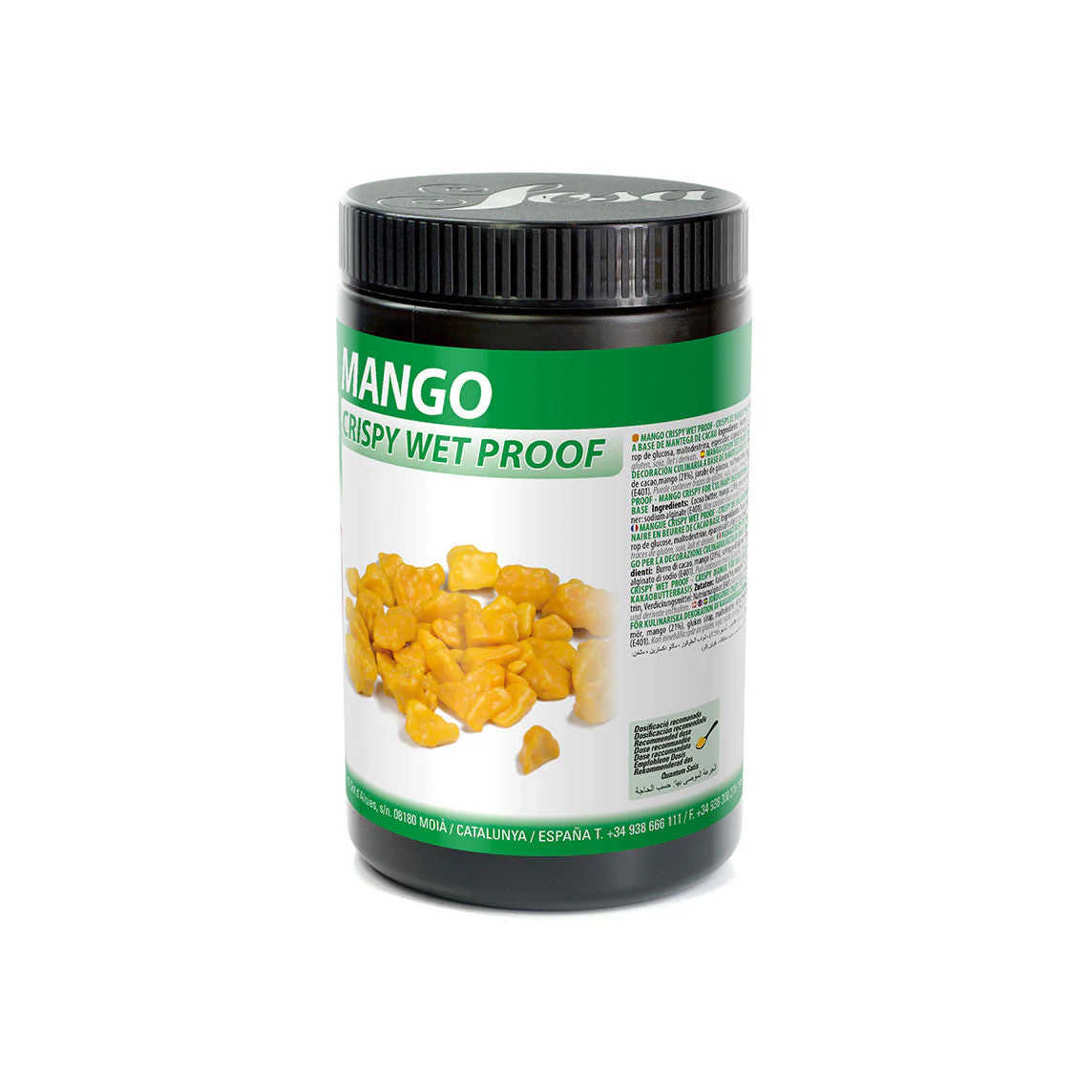 SOSA Wet Proof Freeze-Dried Mango Crispy - Canadian Distribution - Ships Free Within Canada on Orders Above CAD $199 - Image 2