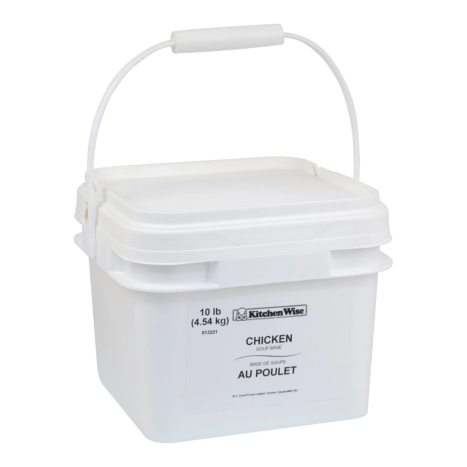 Soup Base Chicken - 1 x 10 lbs - Kitchen Wise - Restaurant and Foodservice Ingredients - Canadian Distribution - Ships Free Within Canada on Orders Above CAD $199