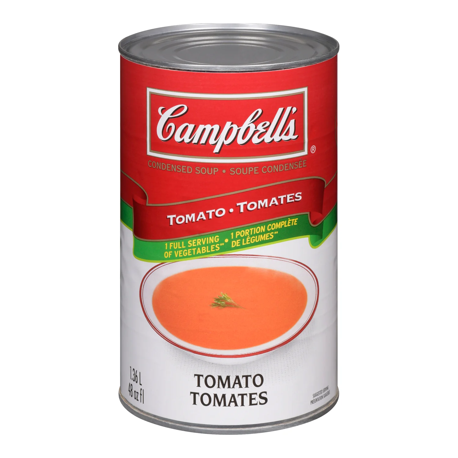 Soup Tomato - 12 x 1.36 L - Campbell's Soup - Restaurant and Foodservice Ingredients - Canadian Distribution - Ships Free Within Canada on Orders Above CAD $199