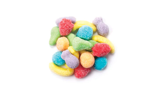 Sour Gummy Mini Fruit Mix Candy - 26.5 LB Box - Premium Candies & Gummies - Ships Free Within Canada on Orders Above CAD $199
