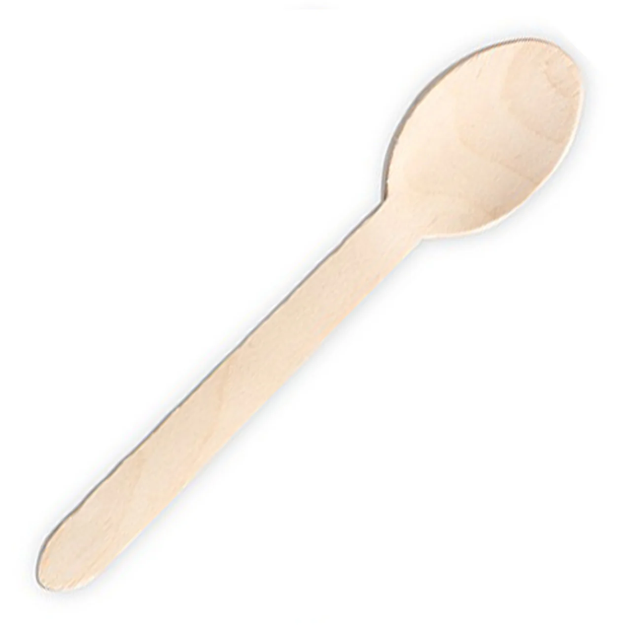 Spoon Wood Birch Bulk - 1 x 2000 count - Greenlid Cmpost - Packaging and Accessories - Restaurant Supplies and Equipment - Canadian Distribution