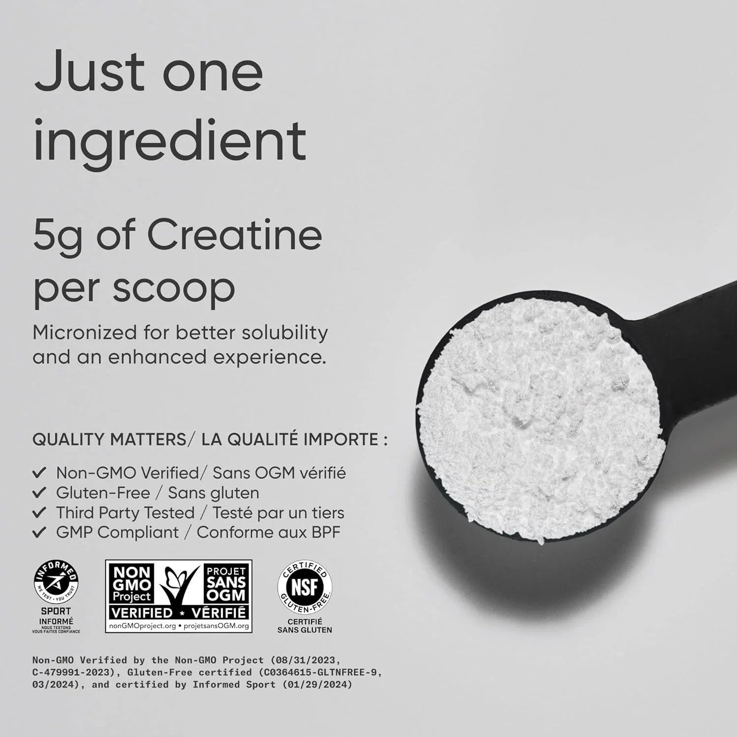 Sports Research – Creatine Monohydrate – 100 Servings – Ships Free Within Canada on Orders Above CAD $199 - Image 4
