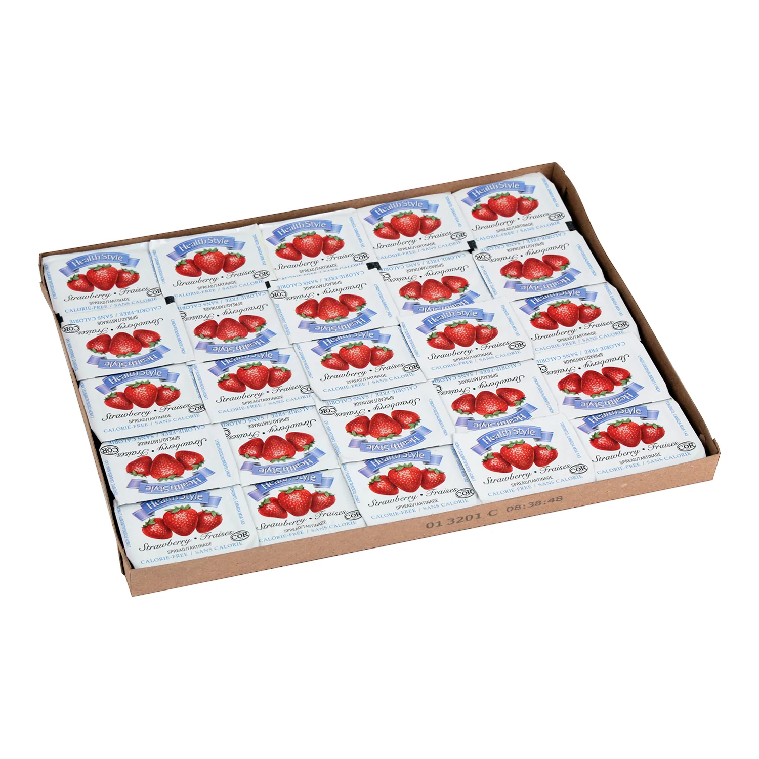 Spread Strawberry Calorie Reduced Individual - 200 x 12 g - Health Style - Restaurant and Foodservice Ingredients - Canadian Distribution - Ships Free Within Canada on Orders Above CAD $199 - Image 2