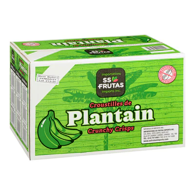 SS-Frutas | Plantain Crunchy Crisps Chips Salted | 85 g X 50 | Box - Ships Free Within Canada on Orders Above CAD $199 - Ships Free Within Canada on Orders Above CAD $199 - Image 4