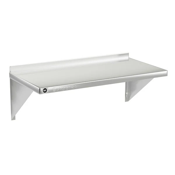 Stainless Steel Wall Shelf 12 in. x 24 in. - Sagetra - Restaurant Foodservice Equipment and Accessories - Canadian Distribution