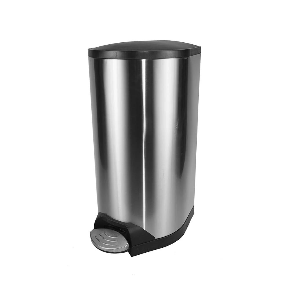 Step On Container Stainless Steel With Soft Close Lid - Sold By The Case - Image 3