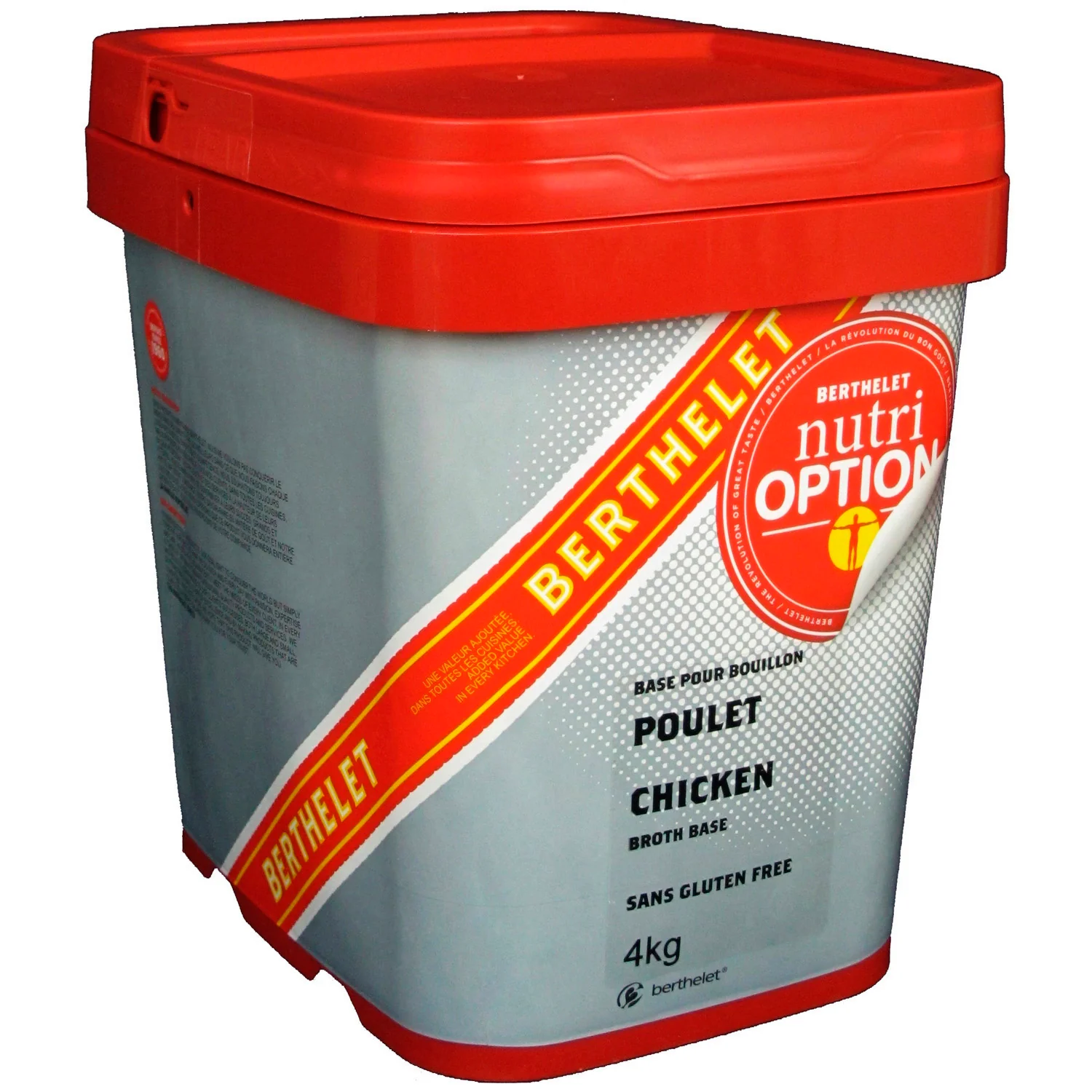 Stock Base Chicken Nutrioption - 1 x 4 kg - Nutri Option - Restaurant and Foodservice Ingredients - Canadian Distribution - Ships Free Within Canada on Orders Above CAD $199 - Image 3