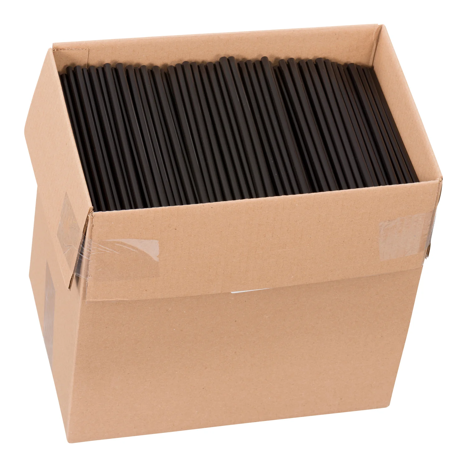 Straw Jumbo Super 8 in. Black Biodegradable - 1 x 1500 count - Stone Plastics - Packaging and Accessories - Restaurant Supplies and Equipment - Canadian Distribution - Image 4