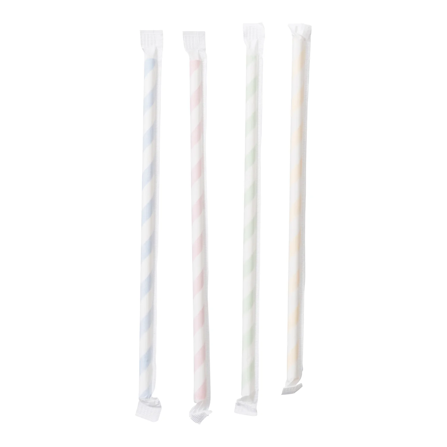 Straw Paper Milkshake Wrapped 8 in. - 4 x 400 count - Stone Container - Packaging and Accessories - Restaurant Supplies and Equipment - Canadian Distribution - Image 5