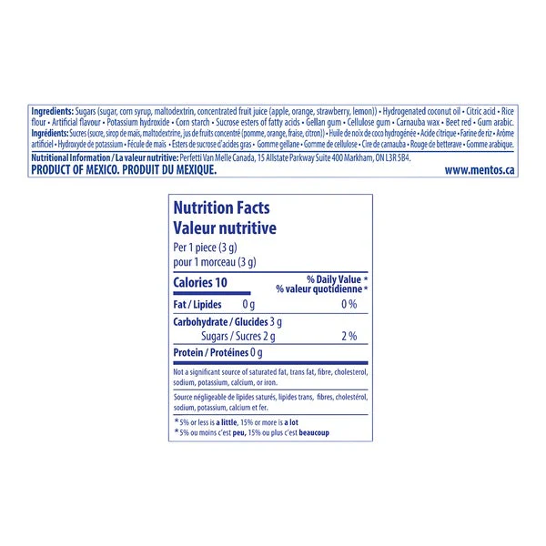 Strawberry - 4 Cases x 20 Rolls - Mentos - Canadian Distribution - Ships Free Within Canada on Orders Above CAD $199 - Image 2