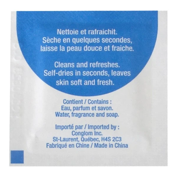 Suave Moist Towelette - Pack of 1000  - Disposables, Restaurant Packaging and Take-Out Supplies - Canadian Distribution - Ships Free Within Canada on Orders Above CAD $199 - Image 2