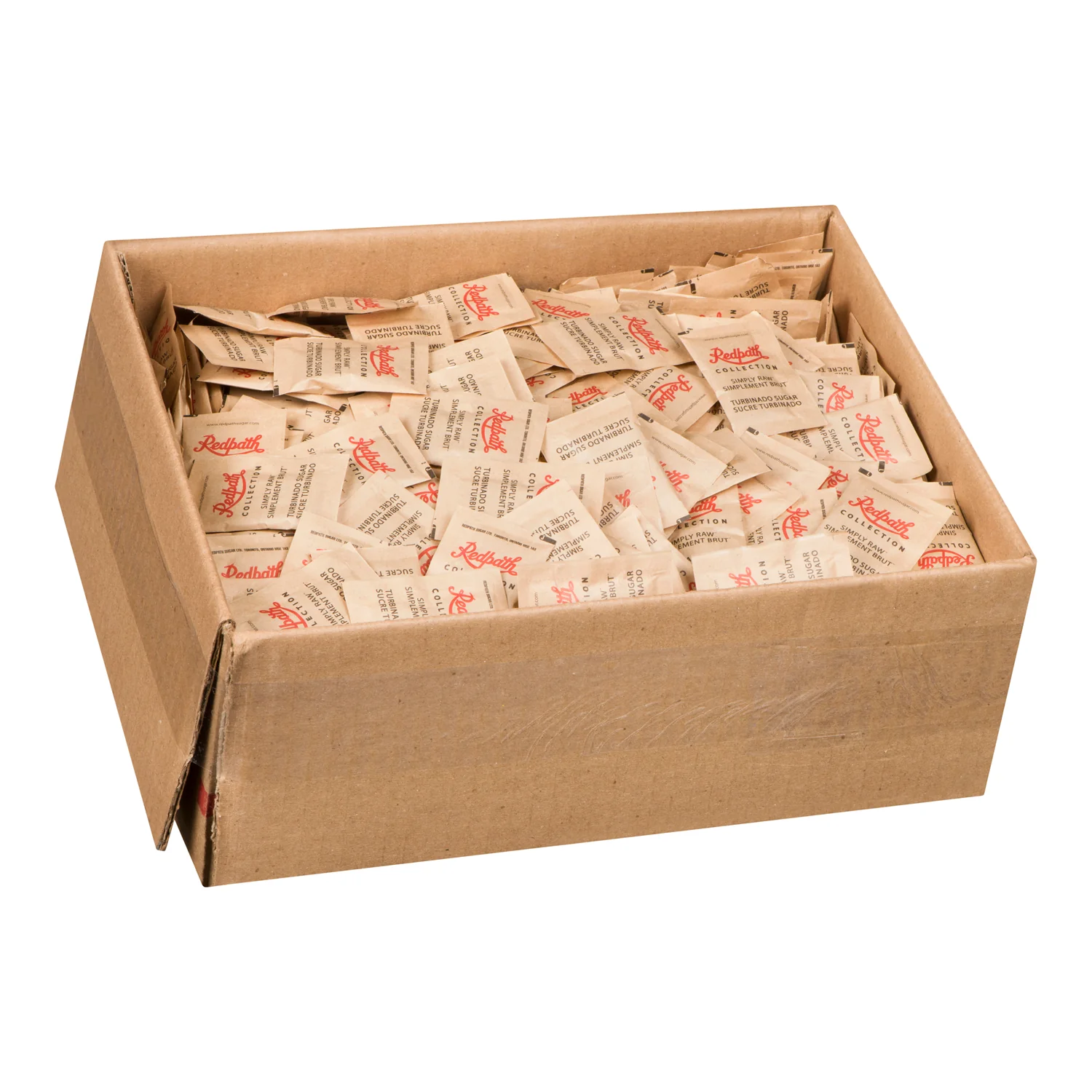 Sugar Packet Raw - 1 x 1000 count - Red Path - Restaurant and Foodservice Ingredients - Canadian Distribution - Ships Free Within Canada on Orders Above CAD $199 - Image 3