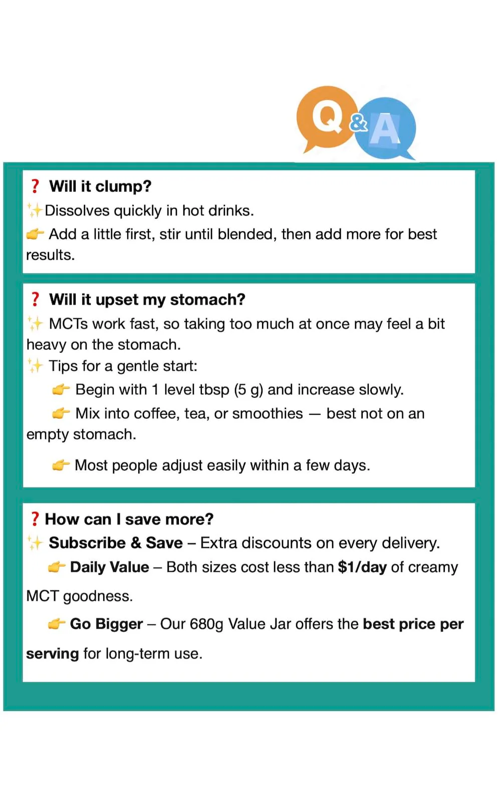 SUNYEAH โ MCT Oil Powder โ Unflavoured โ 68 Servings โ Pure C8 C10 - Canadian Distribution - Ships Free Within Canada on Orders Above CAD $199 - Image 7