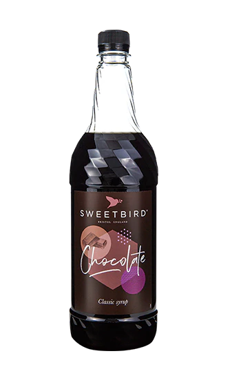 Sweetbird Syrup - Chocolate - 6 x 1 L Case - Vegan - Canadian Distribution - Ships Free Within Canada on Orders Above CAD $199