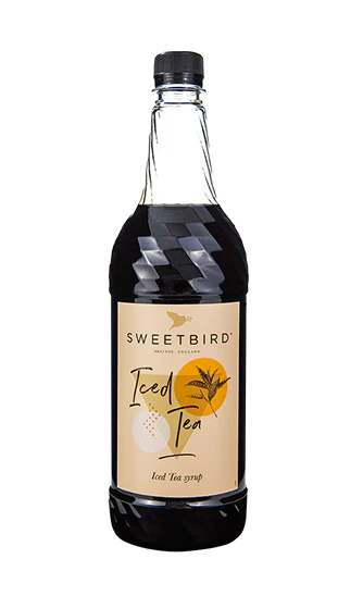 Sweetbird Syrup - Jasmine Lime Iced Tea - 6 x 1 L Case - Vegan - Canadian Distribution - Ships Free Within Canada on Orders Above CAD $199