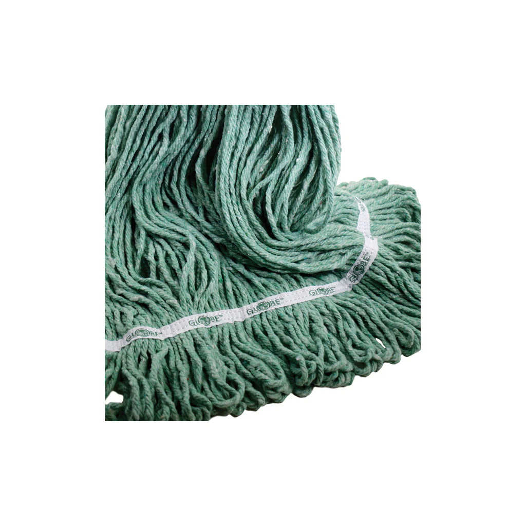 Syn-Pro® Synthetic 5 Inch Wide Band Wet Green Looped End Mop - Sold By The Case - Image 3