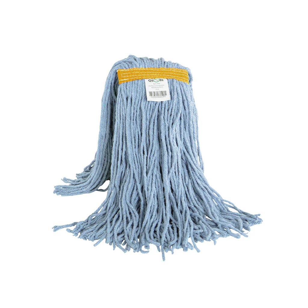 Syn-Pro® Synthetic Narrow Band Wet Blue Cut End Mop - Sold By The Case - Image 6