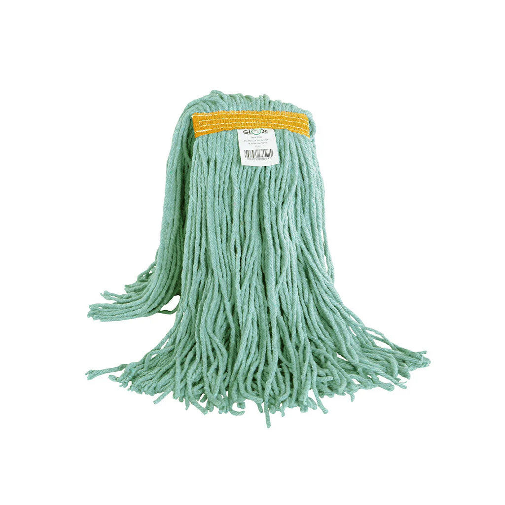 Syn-Pro® Synthetic Narrow Band Wet Green Cut End Mop - Sold By The Case - Image 5