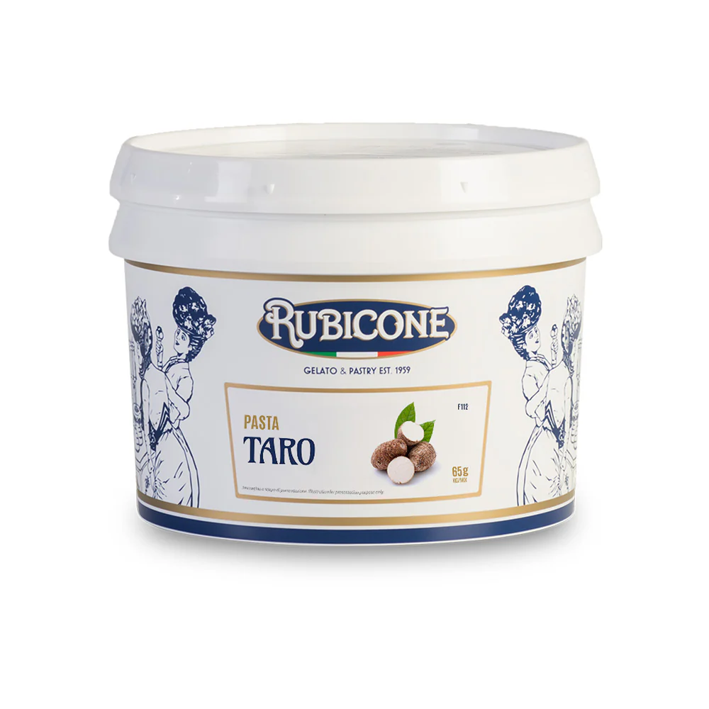 "PRE-ORDER" Taro Paste - Fruit Gelato Pastes - Case of 2 x 3 KG Buckets - Rubicone Canada - Ships Free Within Canada on Orders Above CAD $199 - Image 2