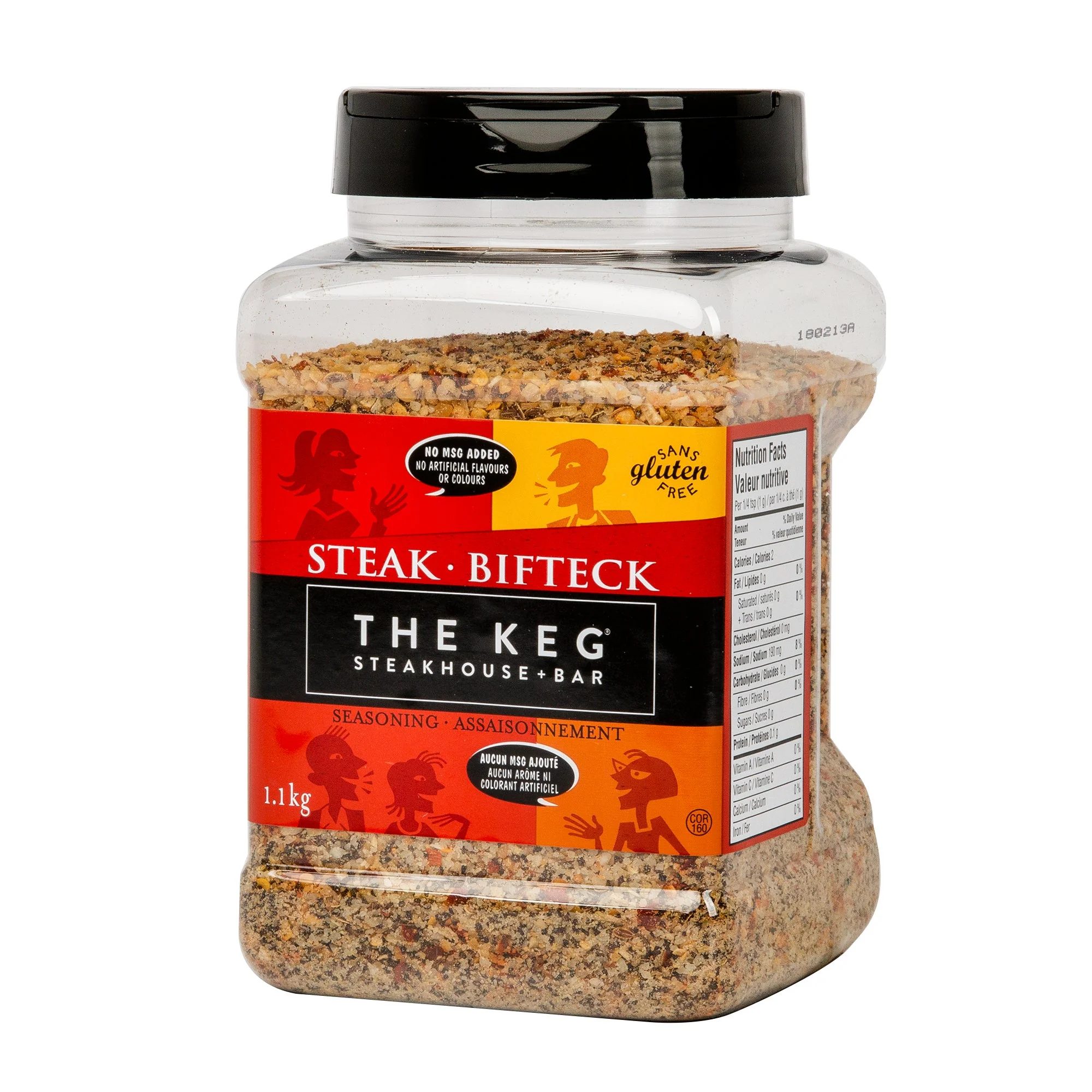 The Keg Steak Seasoning - 4 x 1.1 kg - Grocery and Food Items - Canadian Distribution - Ships Free Within Canada on Orders Above CAD $199