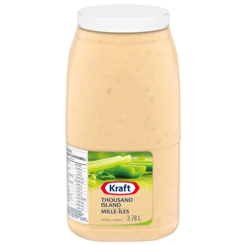 Thousand Island Dressing - Kraft - Foodservice - 2 x 3.78L/Case - Ships Free Within Canada on Orders Above CAD $199
