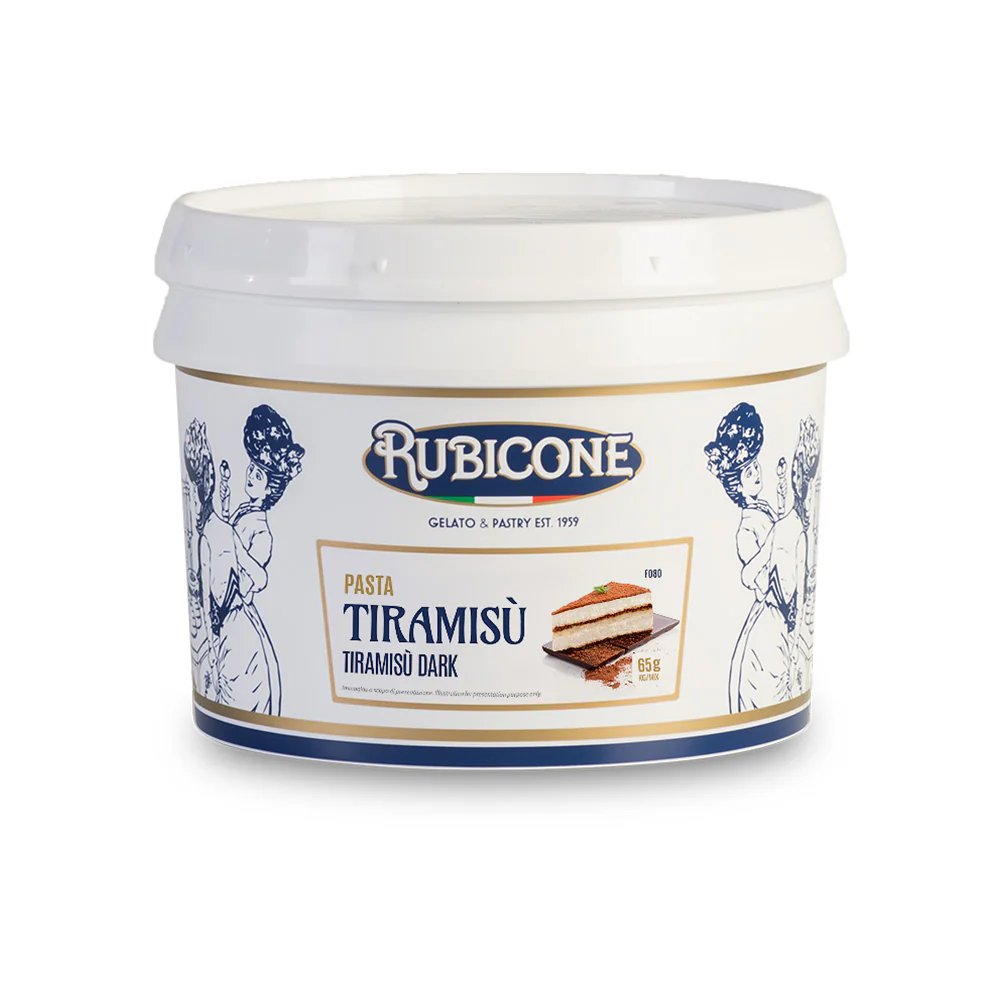 "PRE-ORDER" Tiramisu Dark Paste - Classic Gelato Pastes - Case of 2 x 3 KG Buckets - Rubicone Canada - Ships Free Within Canada on Orders Above CAD $199 - Image 2
