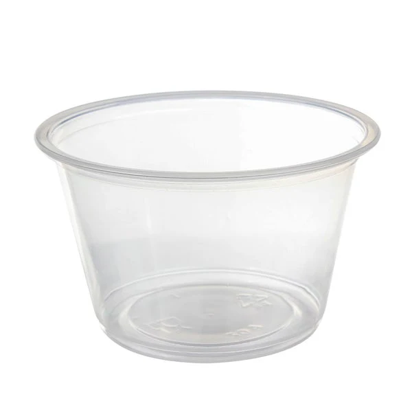 Titan Clear Plastic 4-oz Portion Cups - 4 packs of 300 - Disposables, Restaurant Packaging and Take-Out Supplies - Canadian Distribution - Ships Free Within Canada on Orders Above CAD $199 - Image 2