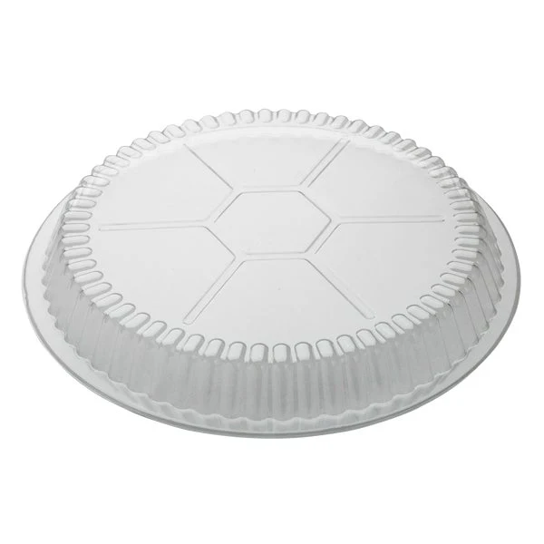 Titan Plastic Dome Lids for 8-in Round Aluminum Container - Pack of 500 - Disposables, Restaurant Packaging and Take-Out Supplies - Canadian Distribution - Ships Free Within Canada on Orders Above CAD $199