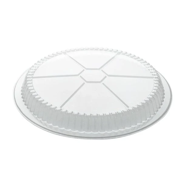 Titan Plastic Dome Lids for 9-in Round Aluminum Container - Pack of 500 - Disposables, Restaurant Packaging and Take-Out Supplies - Canadian Distribution - Ships Free Within Canada on Orders Above CAD $199