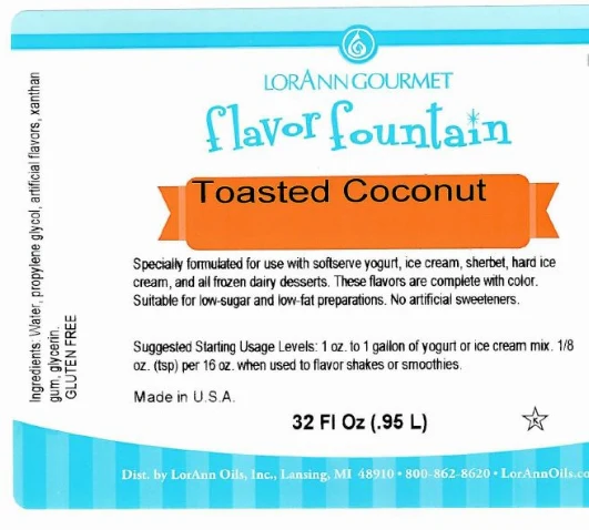 Toasted Coconut Flavor - 4 oz. - 32 oz. - Ice Cream and Beverage Flavors - LorAnn Oils - Canadian Distribution - Ships Free Within Canada on Orders Above CAD $199 - Image 3
